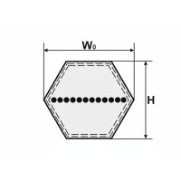 Ремень многоручьевой НВВ-4500 (BB174) RUBYCON