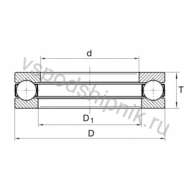 Подшипник шариковый 2903 FAG 360