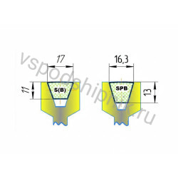 Ремень клиновой SPB-4000 Lp HIMPT