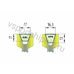 Ремень клиновой SPB-4000 Lp HIMPT