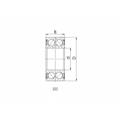 Подшипник шариковый 3216 ZZ CRAFT