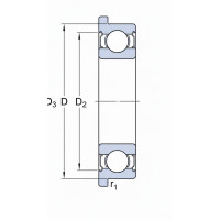 Подшипник шариковый LDI 7203-B STEEL CAGE