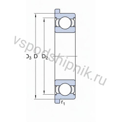 Подшипник шариковый LDI 7203-B STEEL CAGE