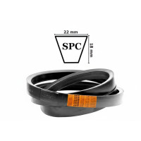 Ремень клиновой SPC-1900 Lp