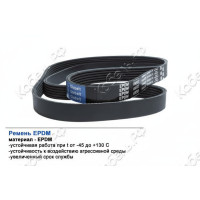 Ремень поликлиновой 6PK1310 EPDM GLOBELT
