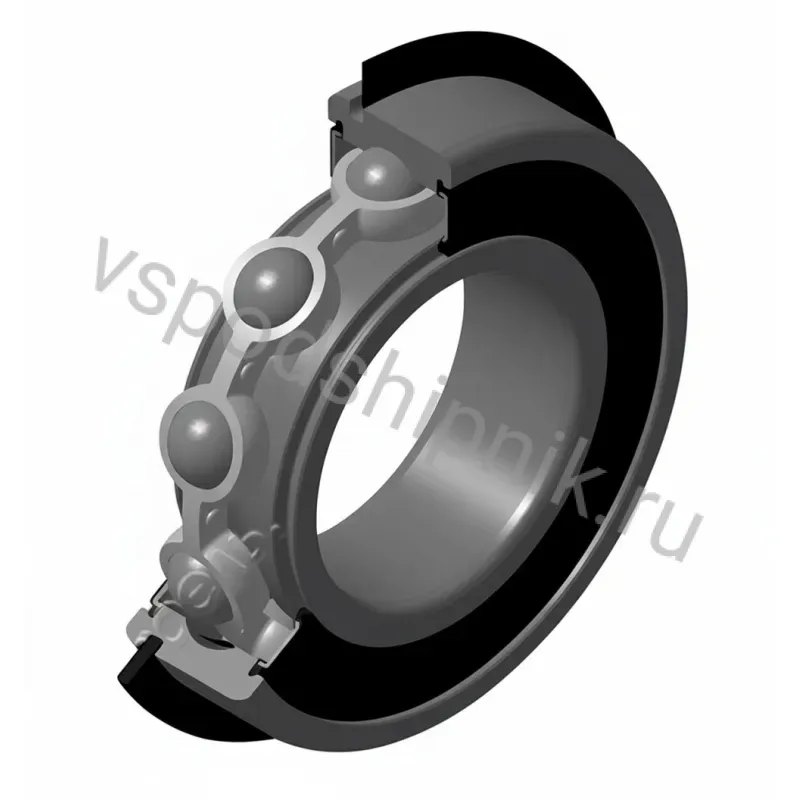 Подшипник шариковый NTN 6205 LLU NR 5K 360