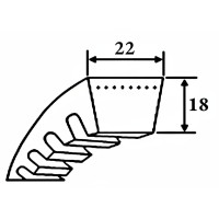 Ремень клиновой XPC 2000 SWR