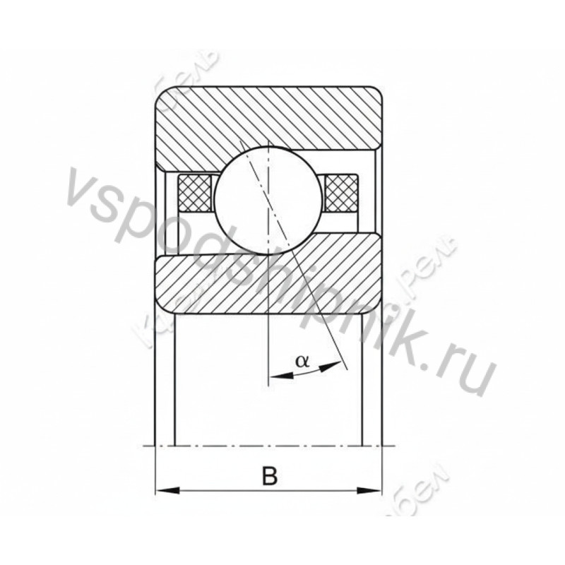 Подшипник шариковый M7026-E-T-P4S-XL FAG 360