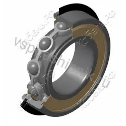 Подшипник шариковый 6206 NR ZZ SNR