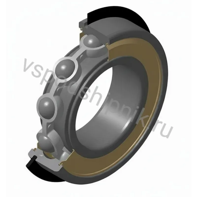 Подшипник шариковый SNR 6205 N R ZZ 360