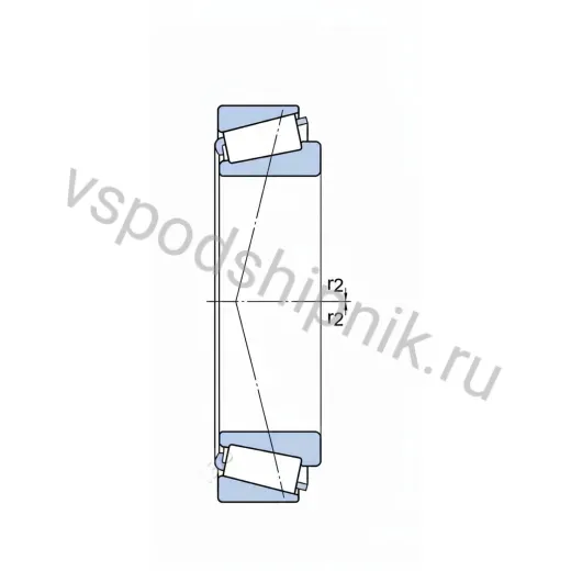 Подшипник роликовый 31317 SKF