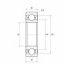 Подшипник шариковый 6226L1C3 NTN