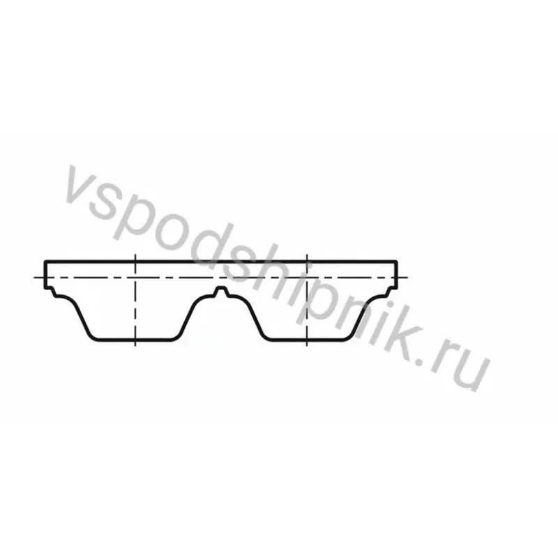 Ремень 75 AT10 CSHBELT 360