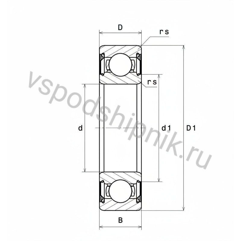 Подшипник шариковый 6316ZZC3/2AS NTN 360