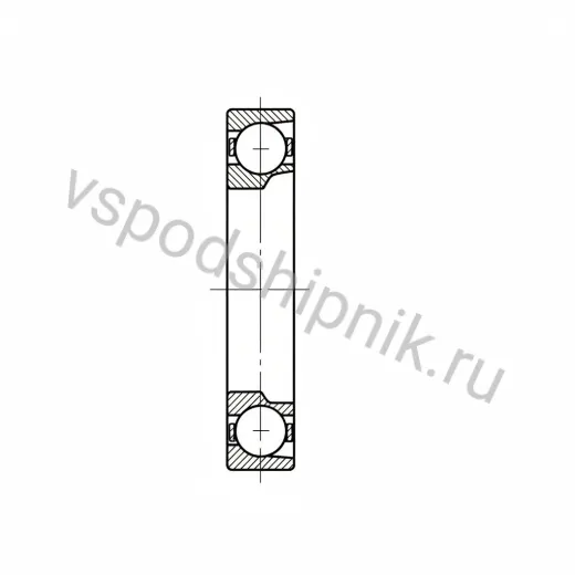 Подшипник шариковый B71908-E-T-P4S FAG