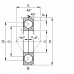 Подшипник шариковый QJ206-XL-MPA INA