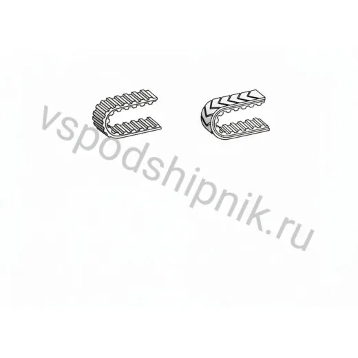 Ремень зубчатый HTD 800-5M NE-ZR 6 Linatex 35-40Sha Esband