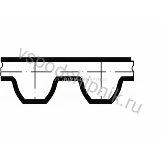 Ремень STD 1500 S3M ширина 6 мм CSHBELT
