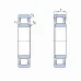 Подшипник роликовый NU252 MA SKF