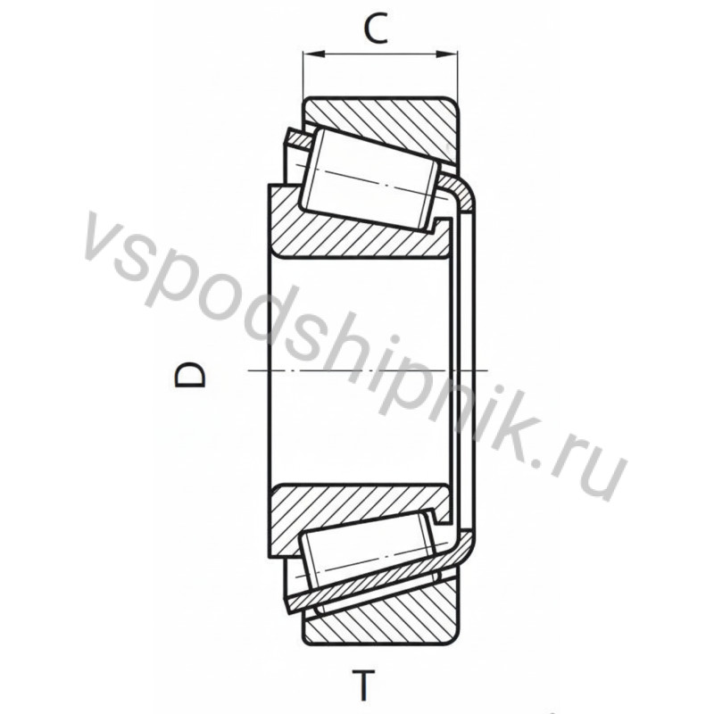 Подшипник роликовый FBC 9039448 Л 360
