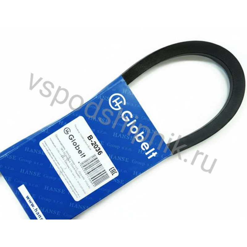 Ремень клиновой B-2036 GLOBELT 360