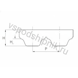 Ремень зубчатый AT5 225 (W=10) Megadyne