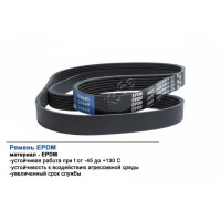 Ремень поликлиновой 6PK1510 EPDM GLOBELT