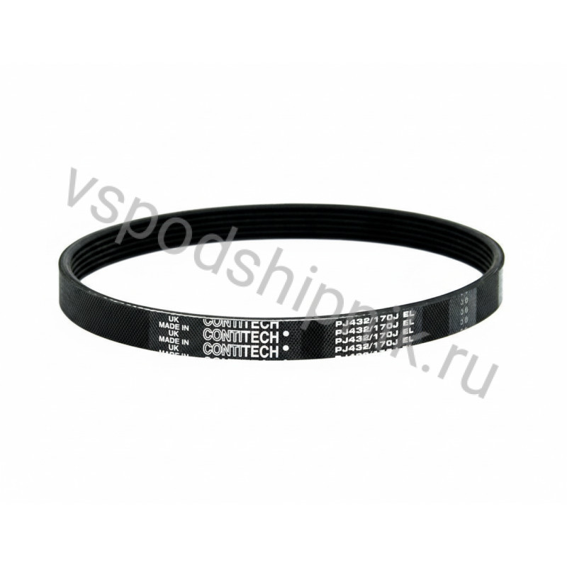 Ремень поликлиновой CONTITECH PJ432/170J EL 360