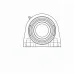 Узел подшипниковый SYF 30 TF SKF