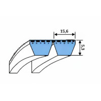 Ремень клиновой многоручьевой 2R 7M 2000 Mitsuboshi