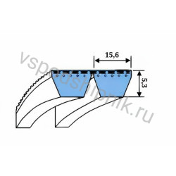 Ремень клиновой многоручьевой 2R 7M 1900 Mitsuboshi