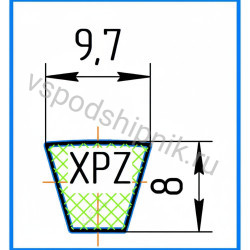 Ремень клиновой XPZ-1125 Lw / Ld