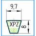 Ремень клиновой XPZ-1612 Lw / Ld