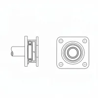 Узел подшипниковый LDI UCF201 SS KIT