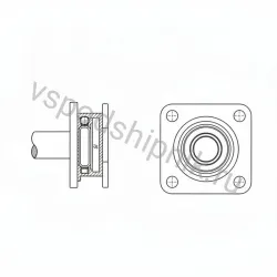 Узел подшипниковый LDI UCF201 SS KIT