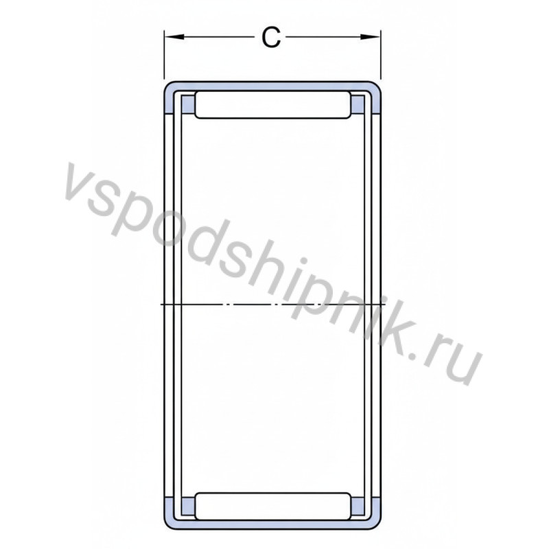 Подшипник роликовый игольчатый HK 2016-B INA 360