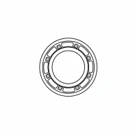 Подшипник роликовый NJ312-E-XL-TVP2 FAG