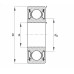 Подшипник шариковый 6208 C ZZ FAG