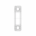 Подшипник шариковый 6308 N C3 SNR