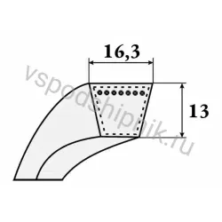 Ремень клиновой SPB 8000 SWR