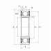 Подшипник шариковый 6207.N.EE SNR