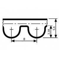 Ремень HTD 8M 20 CSHBELT