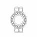 Подшипник роликовый 22220.EG15W33 SNR