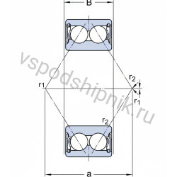 Подшипник шариковый NSK BSN1242DDUHP2B