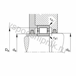 Подшипник роликовый NU2236-E-XL-M1 INA