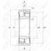 Подшипник роликовый ISB 21309 MBK