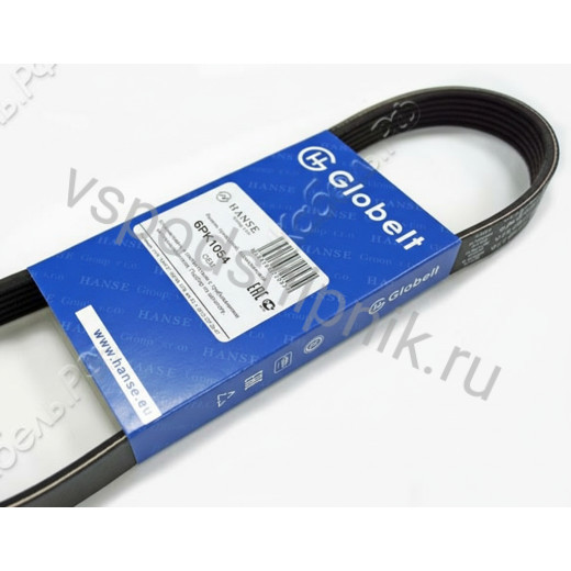 Ремень поликлиновой 6PK1054 GLOBELT