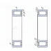Подшипник роликовый TimCo NNCF5028 CV/C3