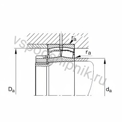 Подшипник роликовый 22320-E1-XL-K INA