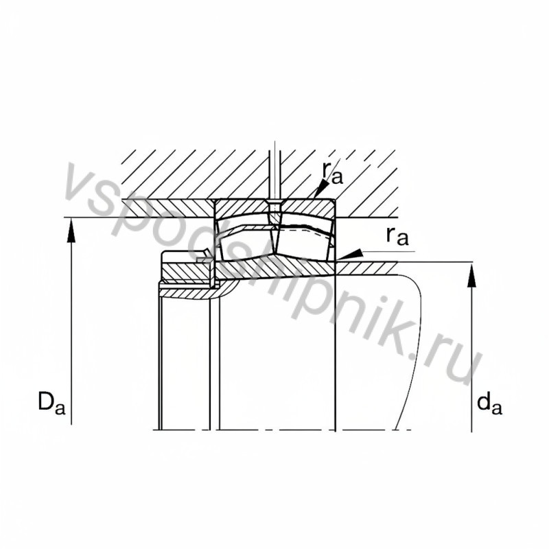 Подшипник роликовый 22220-E1-XL-K INA 360